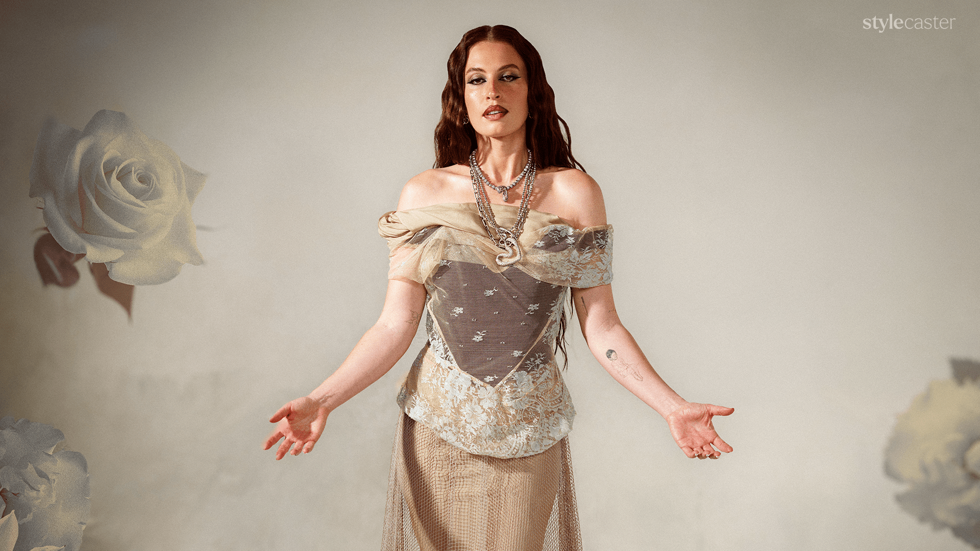 Fletcher poses for StyleCaster exist issue