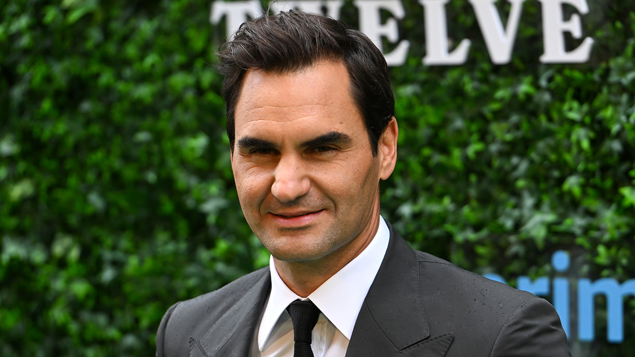 Roger Federer attends the "Federer: Twelve Final Days" Special Screening at the Odeon Luxe Leicester Square on June 13, 2024 in London, England