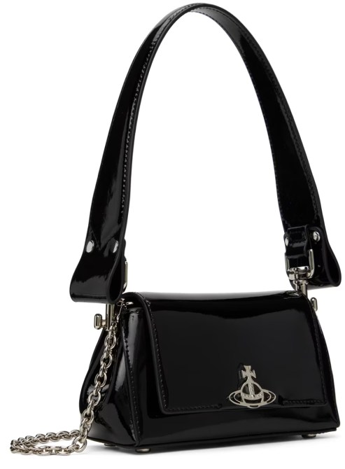 Vivienne Westwood Black Small Hazel Bag product shot.