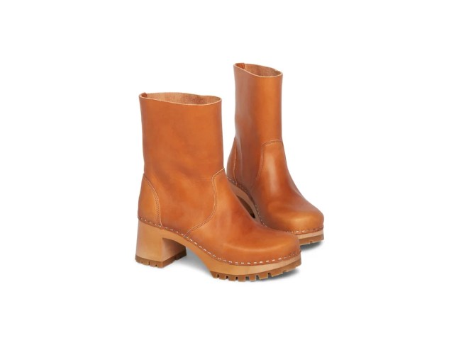 Swedish Hasbeens Plain Boot in tan