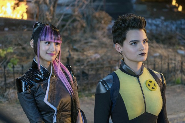 Shioli Kutsuna and Brianna Hildebrand (Negasonic Teenage Warhead) in Twentieth Century Fox’s DEADPOOL 2.