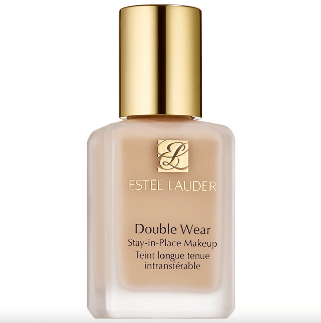 Estée Lauder Double Wear Stay-in-Place Foundation in a glass bottle.