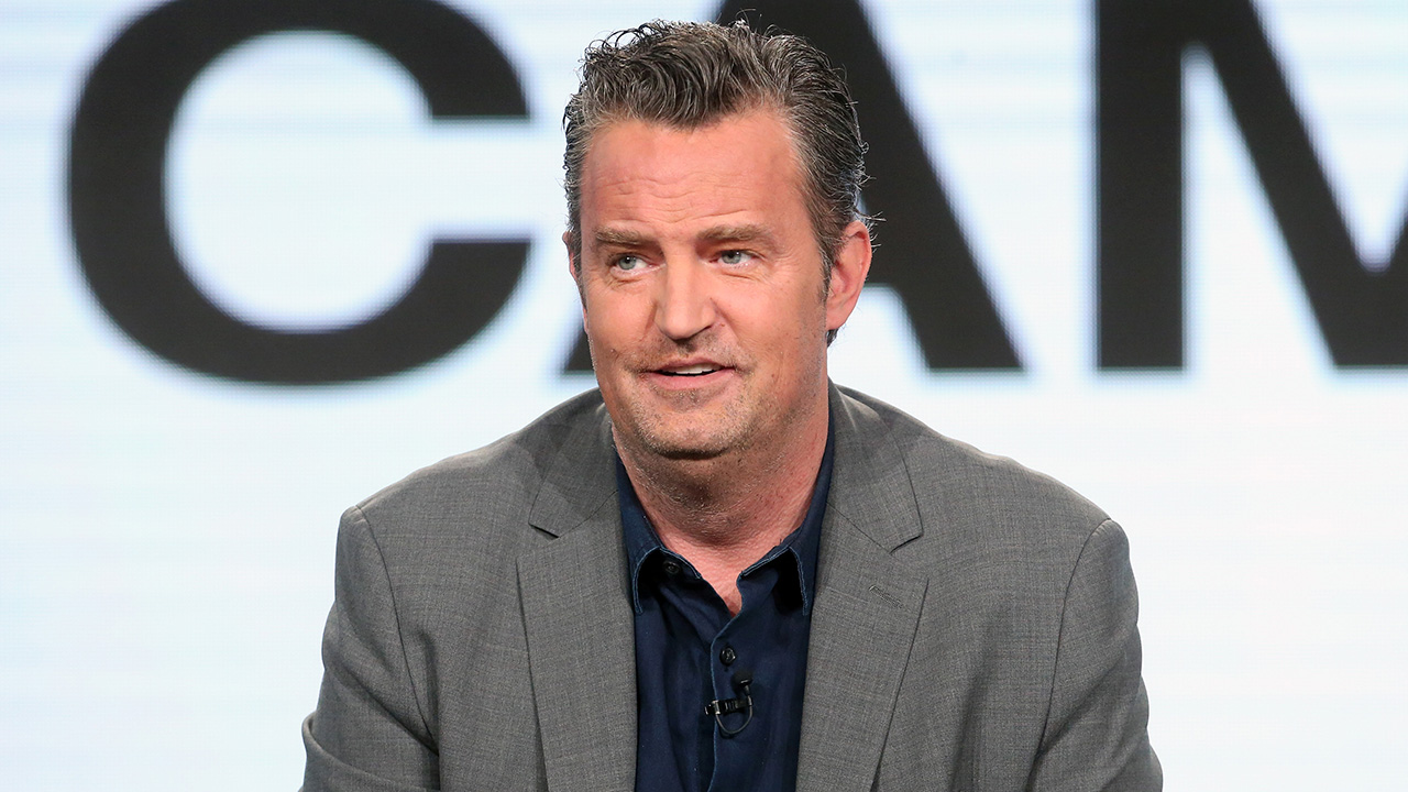 PASADENA, CA - JANUARY 13: Actor Matthew Perry of the television show 'The Kennedys - After Camelot' speaks onstage during the REELZChannel portion of the 2017 Winter Television Critics Association Press Tour at the Langham Hotel on January 13, 2017 in Pasadena, California