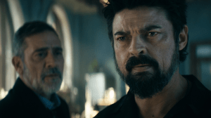 Billy Butcher, played by Karl Urban, in The Boys