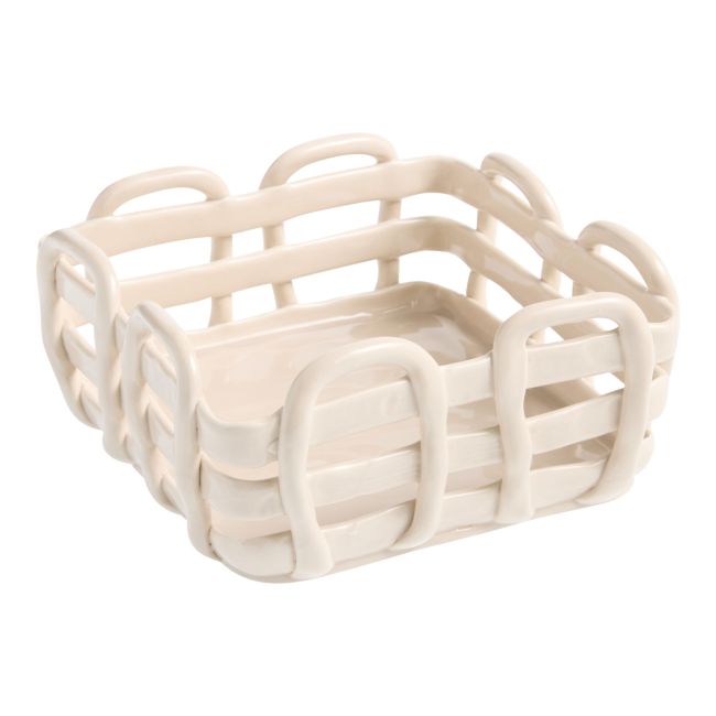 World Market Square Ceramic Fruit Basket