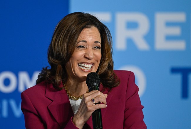 Kamala Harris visits JC Smith University.