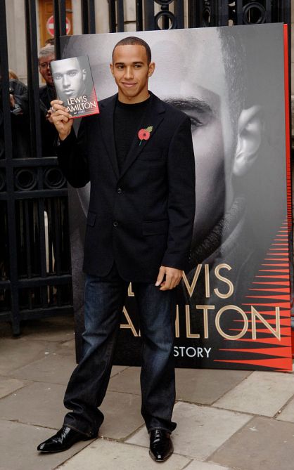 Lewis Hamilton, street style, book launch, celebrity style