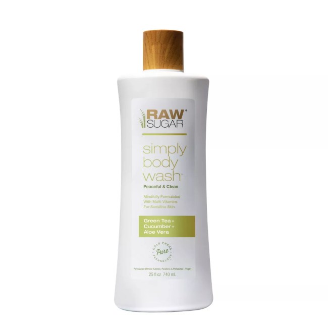 Raw Sugar Sensitive Skin Simply Body Wash