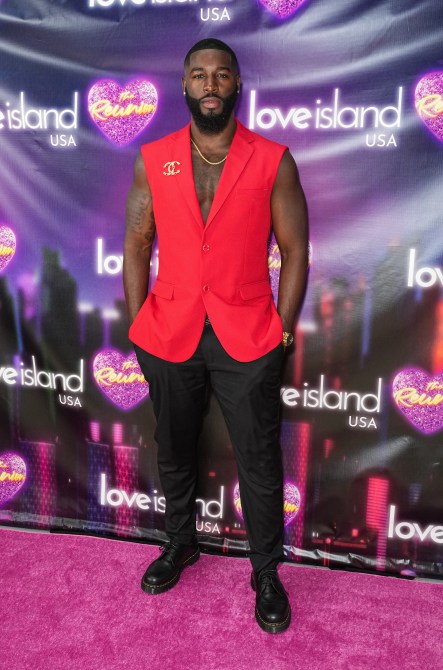Coye Simmons attends the "Love Island USA: The Reunion" photo call at Chelsea Studios on August 14, 2024 in New York City.