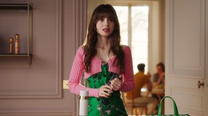 Emily in Paris. Lily Collins as Emily in Emily in Paris. Cr. Courtesy of Netflix © 2024