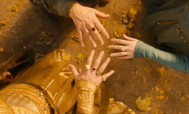 Three Elven Ring in the Rings of Power