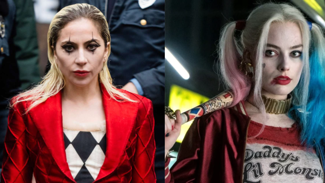 Both Lady Gaga & Margot Robbie as Harley Quinn