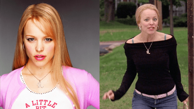 Rachel McAdams as Regina George from Mean Girls