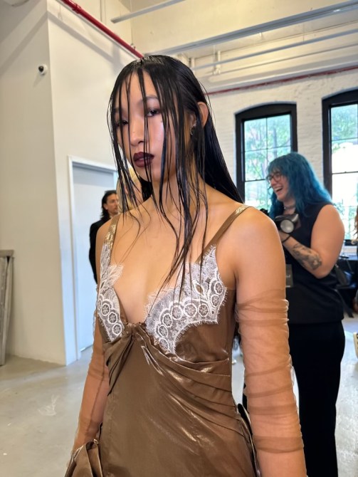 Wiederhoeft backstage spring/summer 2025