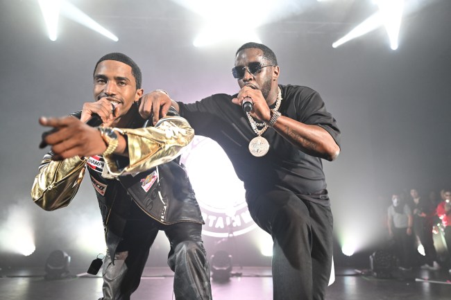 LONDON, ENGLAND - NOVEMBER 07: King Combs and Diddy perform at O2 Shepherd's Bush Empire in a special one night only event at O2 Shepherd's Bush Empire on November 07, 2023 in London, England.