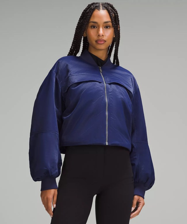lululemon bomber jacket