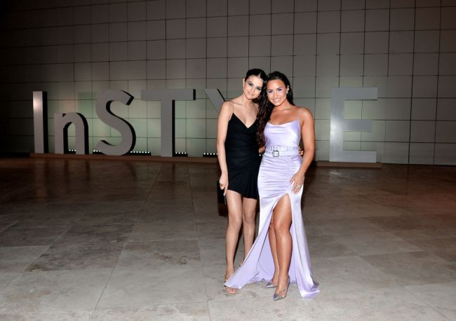 LOS ANGELES, CA - OCTOBER 23:  Selena Gomez (L) and Demi Lovato attend the Third Annual "InStyle Awards" presented by InStyle at The Getty Center on October 23, 2017 in Los Angeles, California.