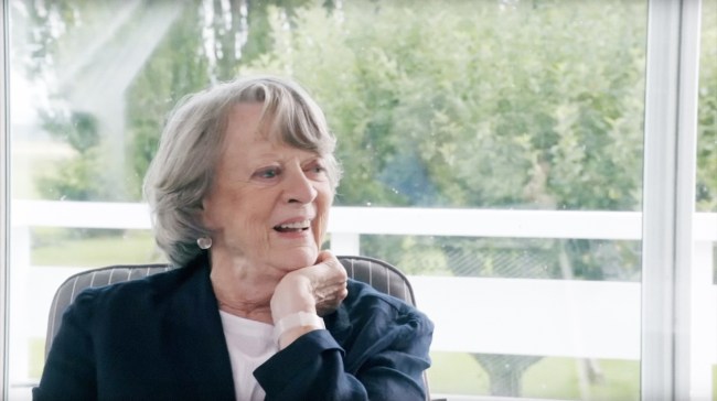 TEA WITH THE DAMES, (aka NOTHING LIKE A DAME),  Maggie Smith, 2018.