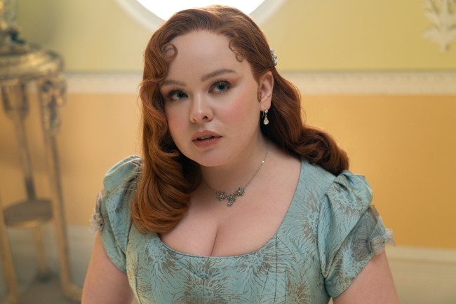 Penelope Featherington in Bridgerton