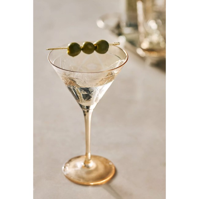 The Met x Anthropologie Martini Glasses, Set of 4