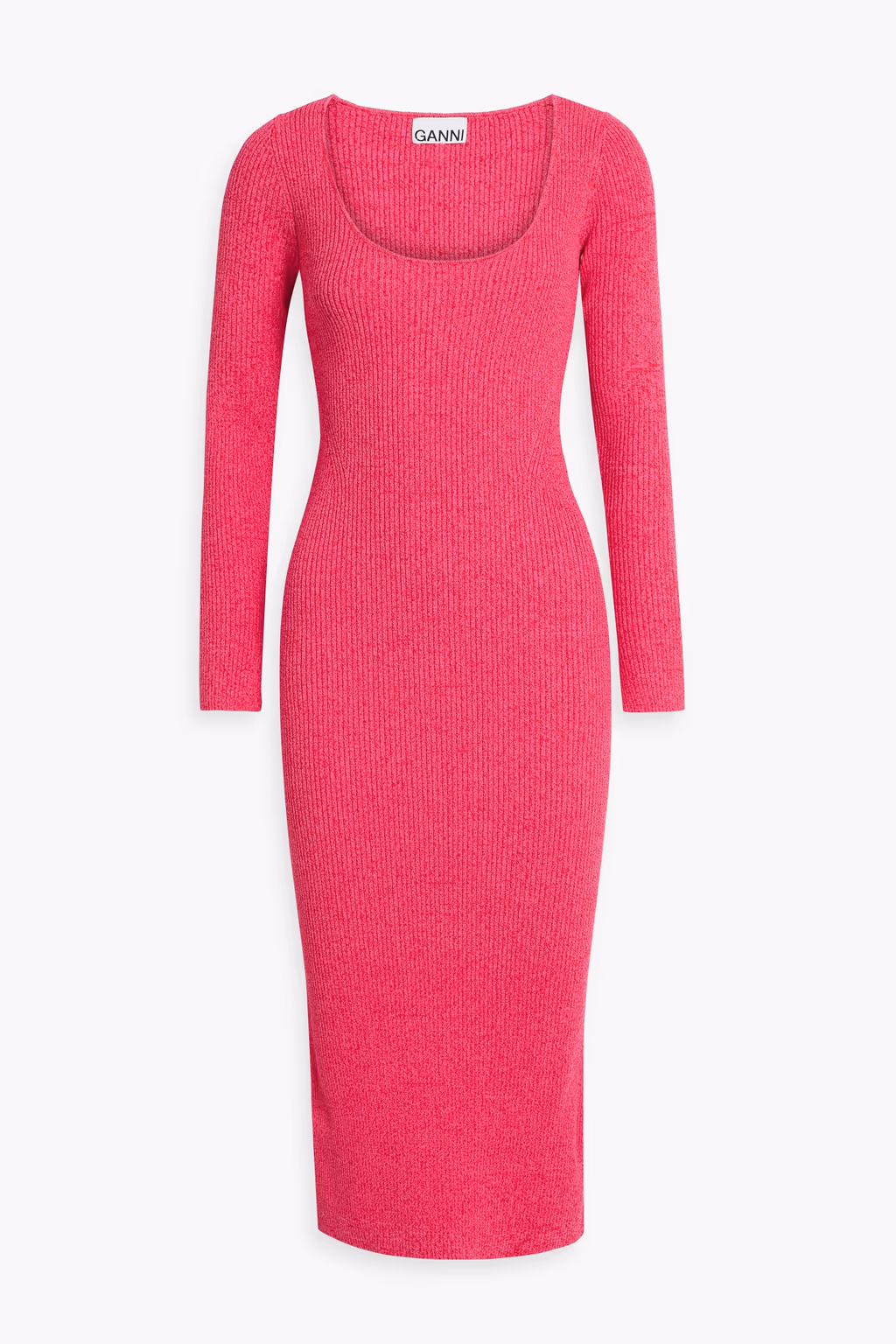 Ganni pink dress