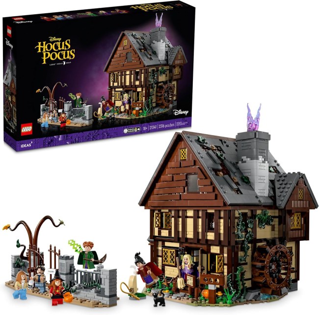 
LEGO Ideas Disney Hocus Pocus: The Sanderson Sisters' Cottage 