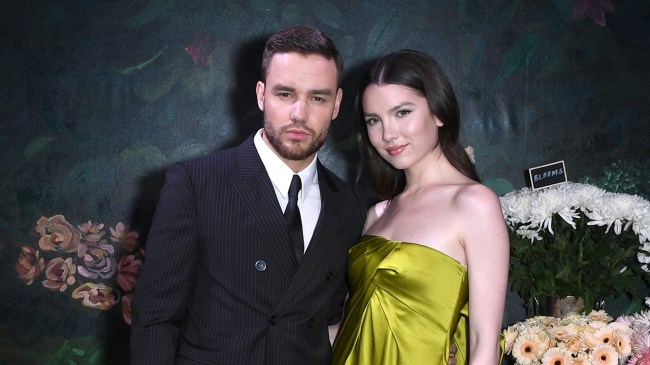 Liam Payne and Maya Henry attend the gala dinner in honour of Edward Enninful, winner of the Global VOICES Award 2019, during #BoFVOICES on November 22, 2019 in Oxfordshire, England