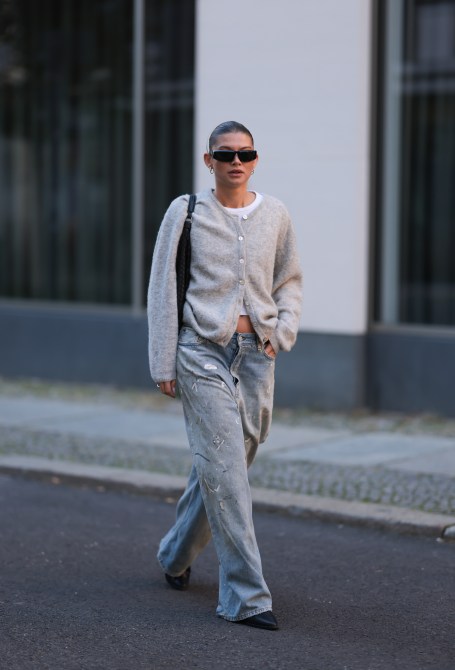 A woman in Berlin, Germany.