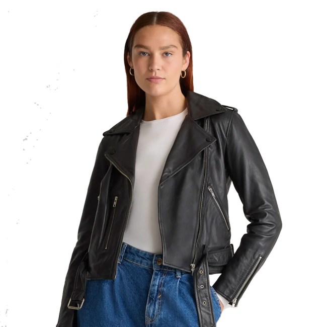 100% Leather Motorcycle Jacket