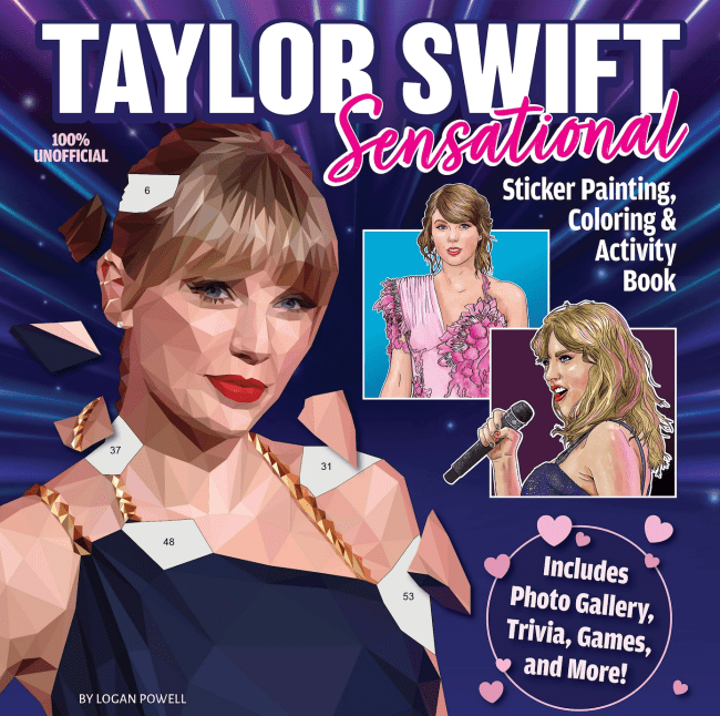 Taylor Swift Sensational Sticker, Coloring, & Activity Book