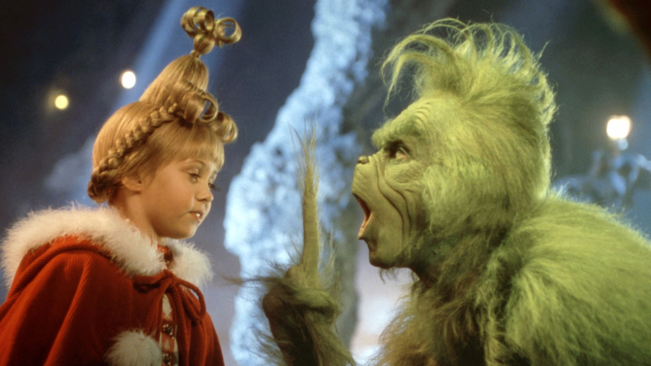 DR. SEUSS' HOW THE GRINCH STOLE CHRISTMAS, Taylor Momsen, Jim Carrey, 2000,