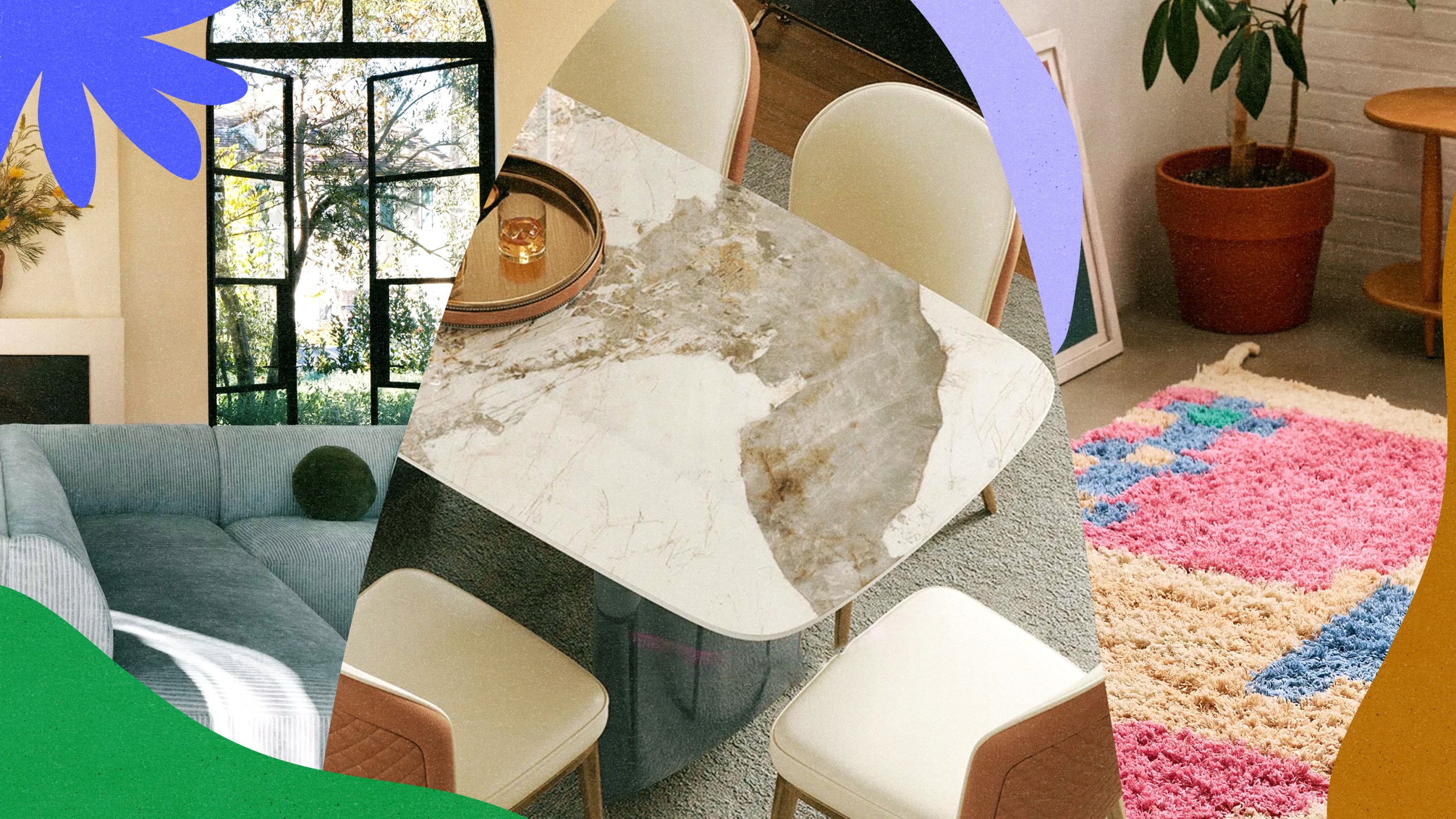 Collage of furniture