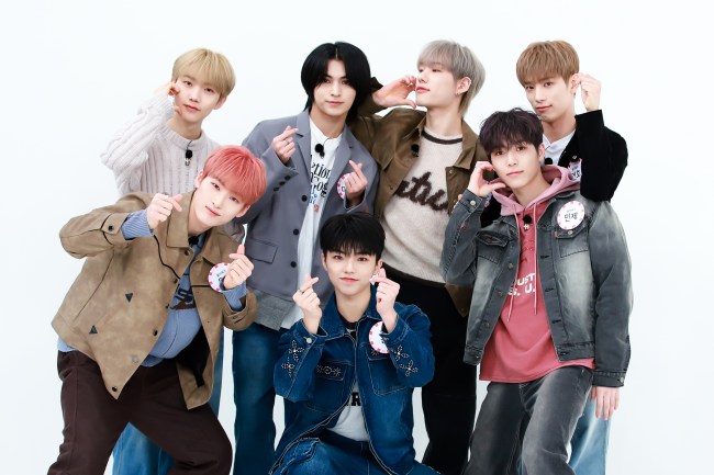 GOYANG, SOUTH KOREA - February 21: ALL(H)OURS during MBC Every1 variety show 'Weekly Idol' at MBC Dream Center on February 21, 2024 in Goyang, South Korea