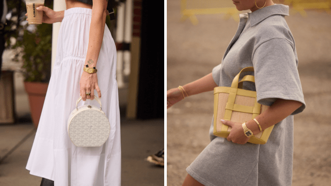 gold watches street style