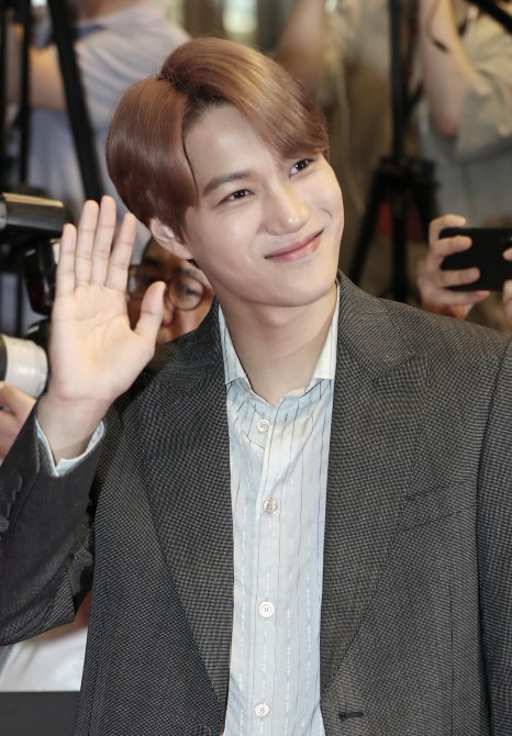 Kai of EXO attends the Premiere for "Stranger Things (season 3)" at Times Square on June 20, 2019 in Seoul, South Korea