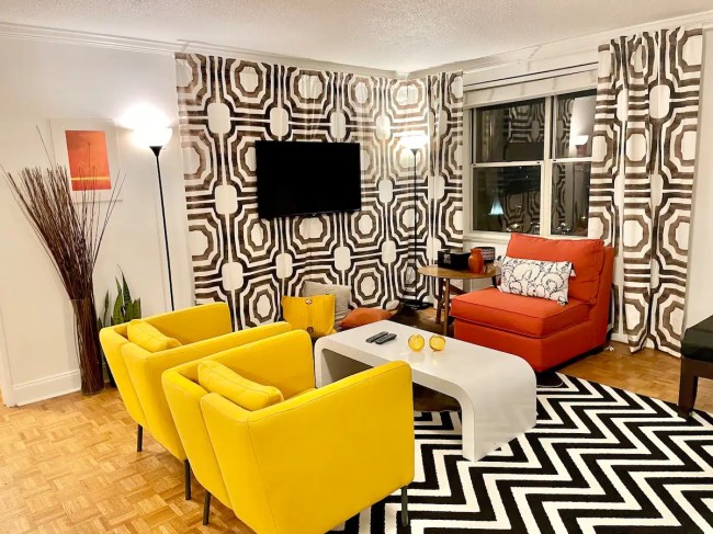 Living room in Atlanta