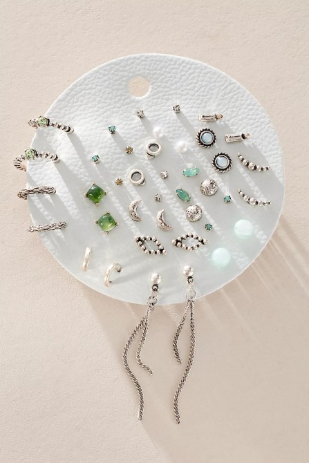 Free People Teeny Tiny Mega Stud Earring Set