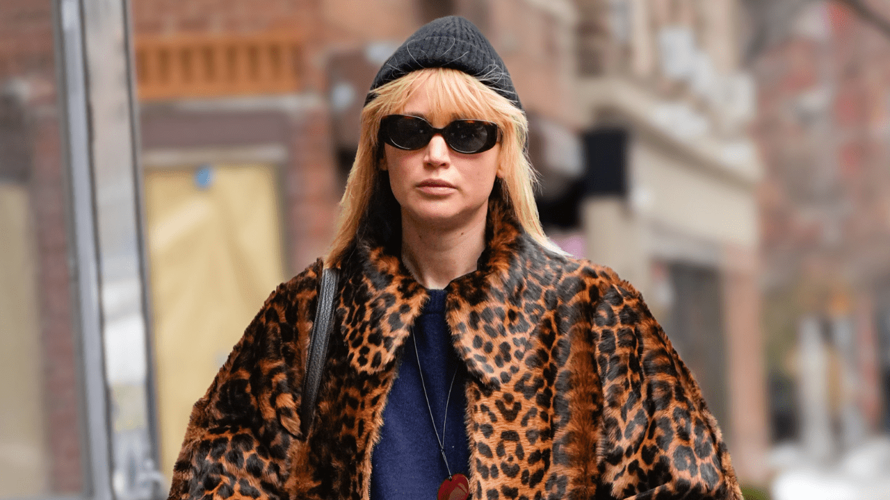 Jennifer Lawrence is seen on February 12, 2025 in New York City.