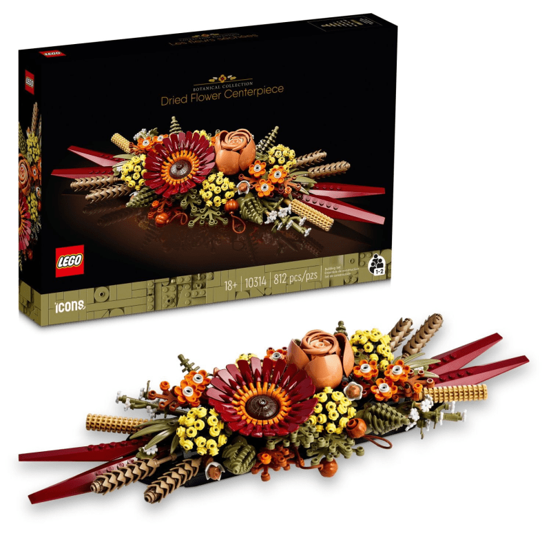 LEGO Icons Dried Flower Centerpiece Building Set