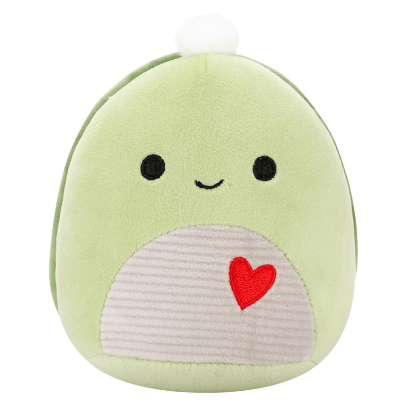 Squishmallows Original 5in Herb The Green Sea Turtle with Heart