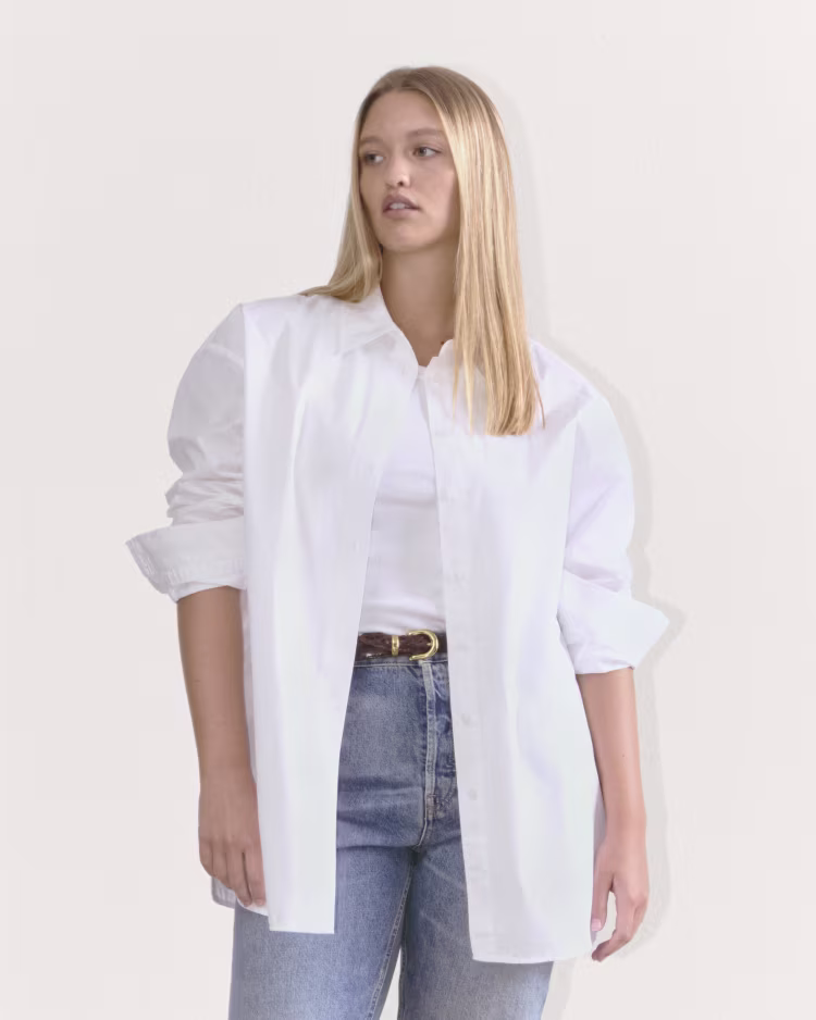 The Supima Cotton Boyfriend Shirt