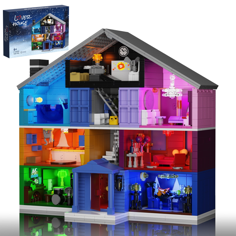BuildingBoat Lover House Building Block Set