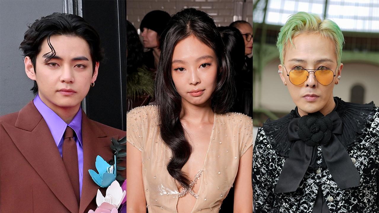 V, Jennie, G-Dragon