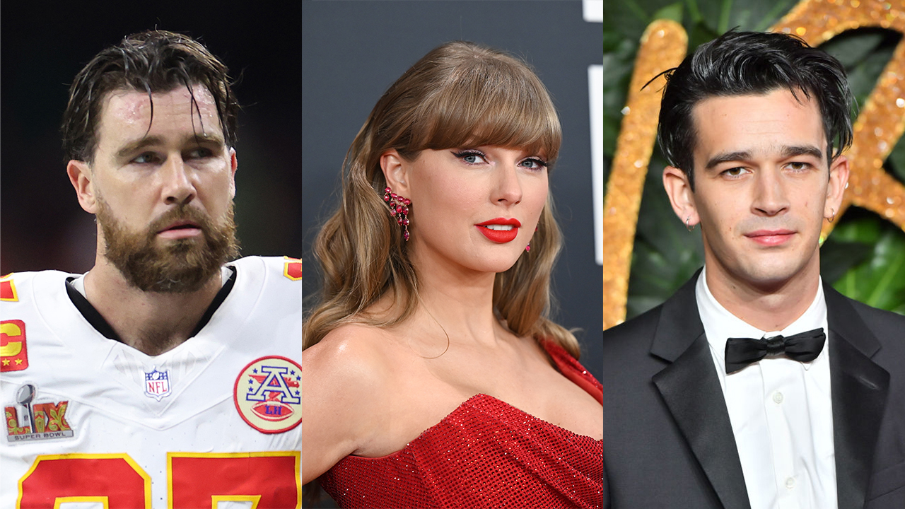 Travis Kelce, Taylor Swift, Matty Healy