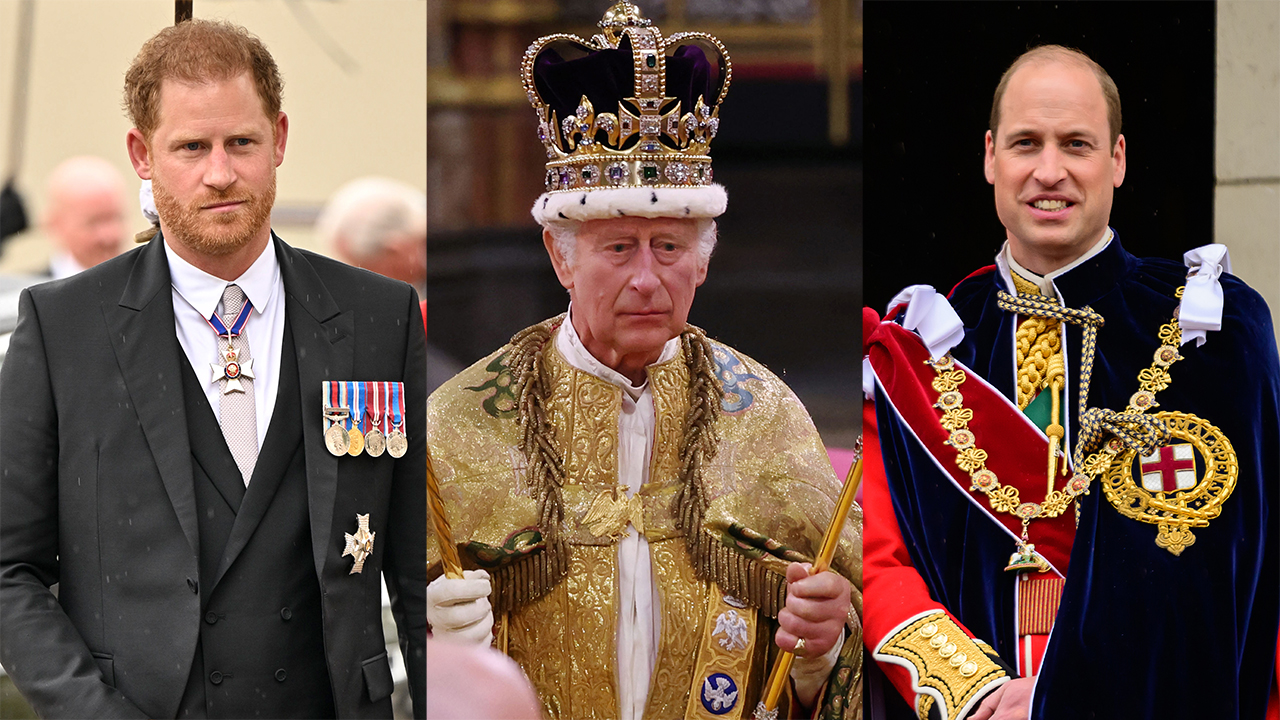 Prince Harry, King Charles, Prince William