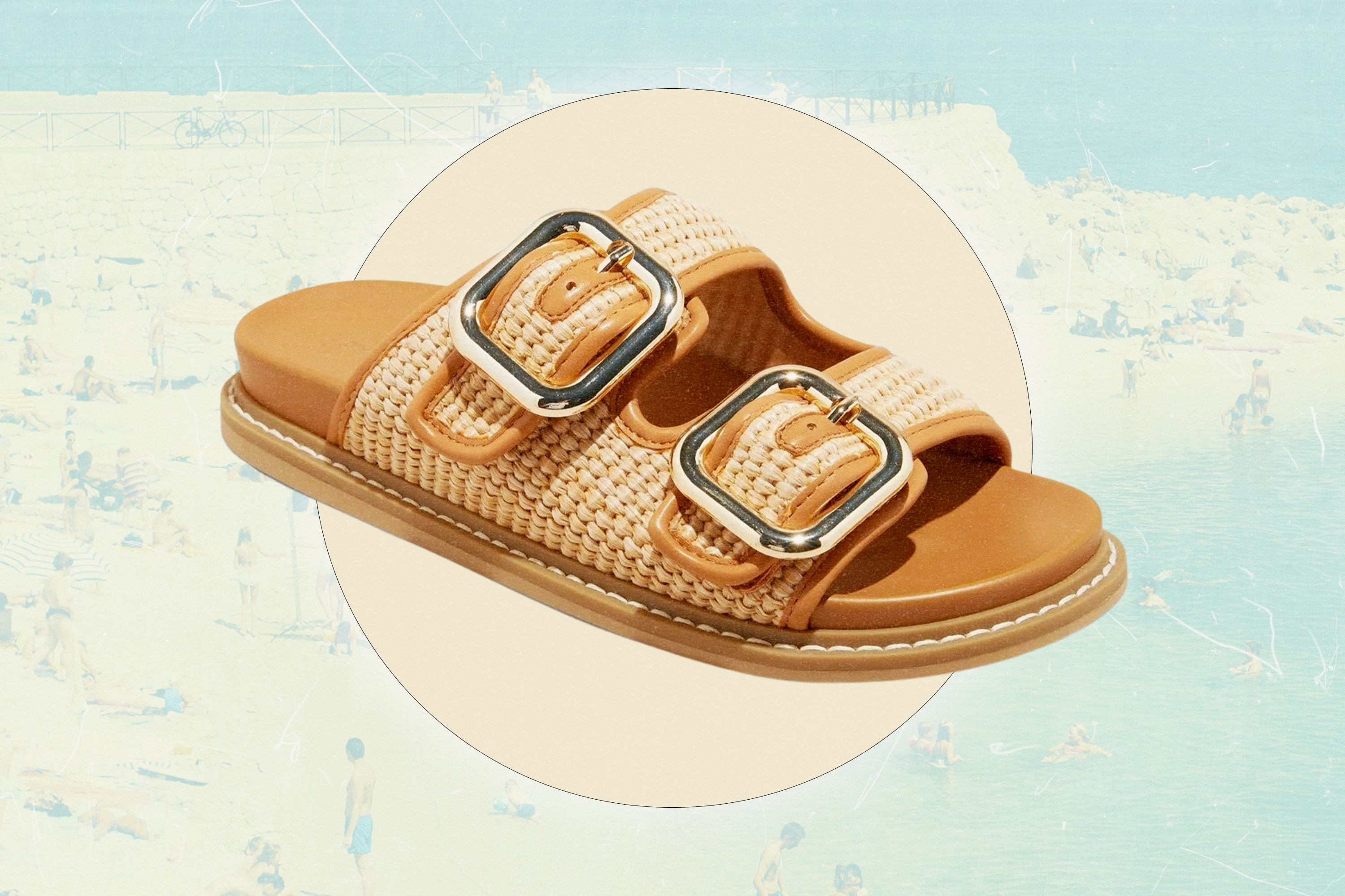 Birkenstock Raffia Sandal Dupe