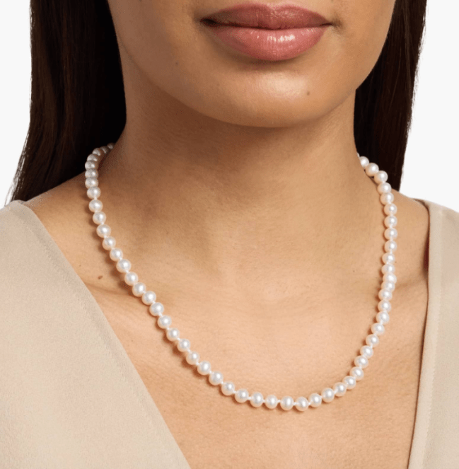 Blue Nile Freshwater Cultured Pearl Strand Necklace