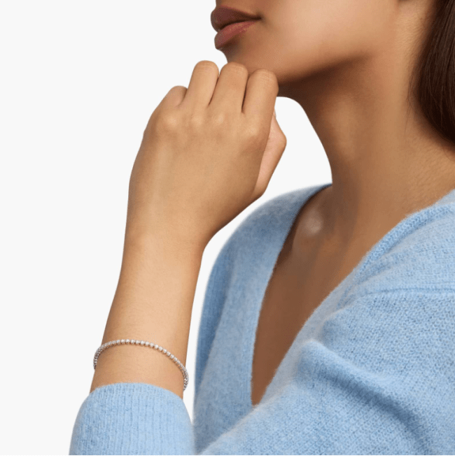 Four Prong Lab-Grown Diamond Tennis Bracelet