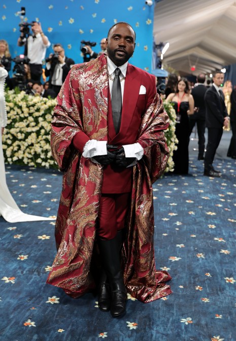 NEW YORK, NEW YORK - MAY 05: Brian Tyree Henry attends the 2025 Met Gala Celebrating "Superfine: Tailoring Black Style" at Metropolitan Museum of Art on May 05, 2025 in New York City.