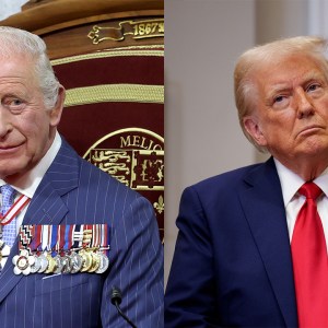 King Charles, Donald Trump